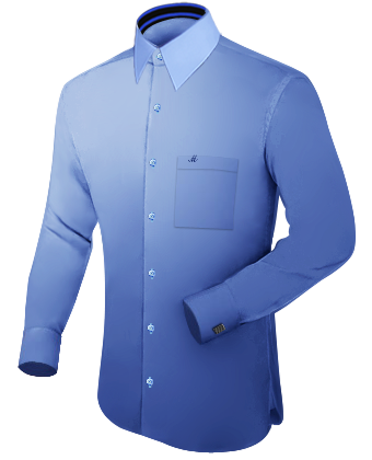 Chemises De Travail Pas Chere with French Collar 1 Button