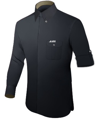 Chemises E Tailor with Hidden Button