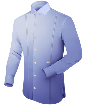 Chemises Hommes Avec Dessin with Italian Collar 2 Button