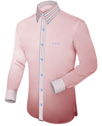 Chemises Hommes Avec Poche Poitrine with Button Down