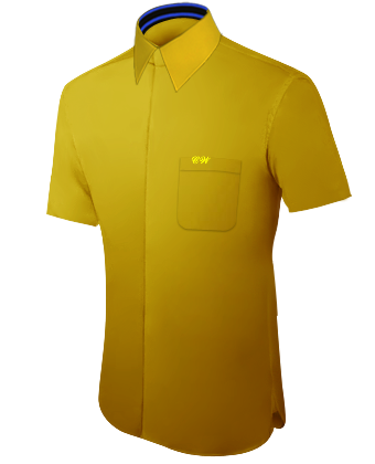 Chemises Speciales Chine with French Collar 1 Button