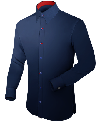 Chemises Sur Mesures Montargis Gien with French Collar 1 Button