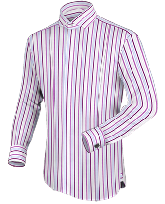 Creer Ma Chemise with Italian Collar 1 Button