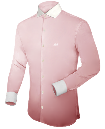 Crer Ma Chemise Personnalise with Italian Collar 1 Button