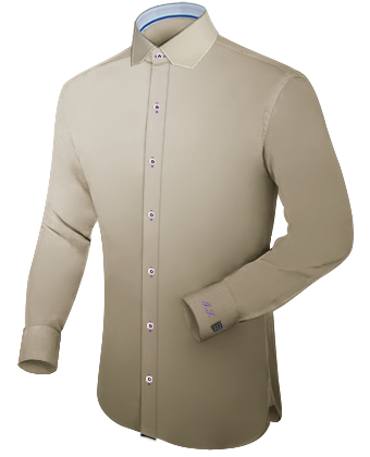 Cr�er Sa Chemise Personnalis�e with Modern Collar