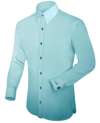 Crer Sa Marque De Chemise with French Collar 1 Button