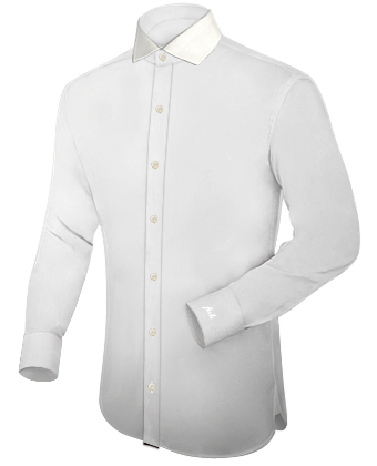 Creer Une Chemise with Italian Collar 1 Button