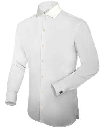 Derniere Mode Chemise Homme with Italian Collar 1 Button