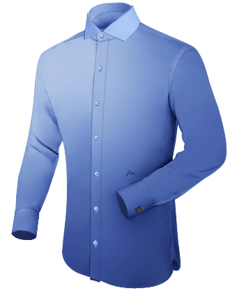 Dress Shirt 3d with Italian Collar 1 Button