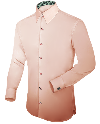 Ensemble Chemise Cravate with French Collar 2 Button