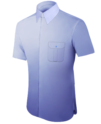 Fabricant De Chemise Homme with French Collar 1 Button