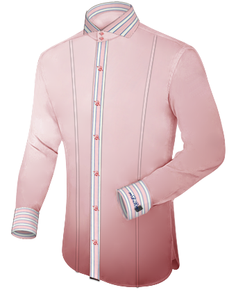 Fabriquant De Chemise with Cut Away 2 Button