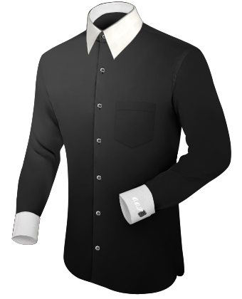 Fournisseur Chemises Toutes Tailles with French Collar 1 Button