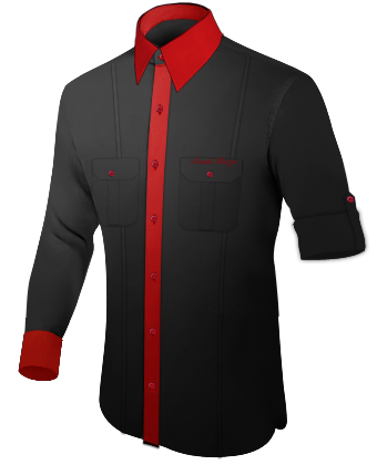Grossiste Chemise En Lin Homme with French Collar 1 Button