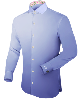 Mandarin Tailor Chemise with Italian Collar 2 Button