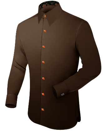 Personalise Chemise with French Collar 1 Button