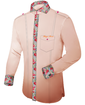 Site De Chemise with Cut Away 2 Button