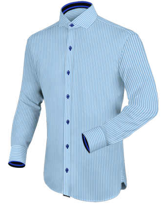 Taille De Chemise Homme with Italian Collar 1 Button