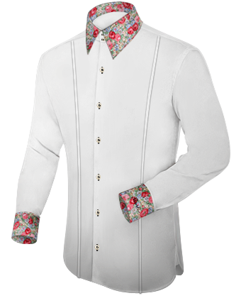Technology Design Chemise with French Collar 2 Button