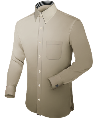Toutes Les Marques De Chemises Homme with French Collar 2 Button