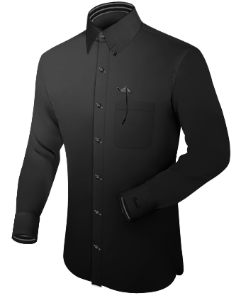 Costume Gris with Hidden Button