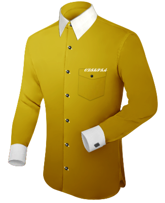 Costume Pas Cher with French Collar 1 Button