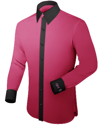 Chemises Homme with French Collar 2 Button