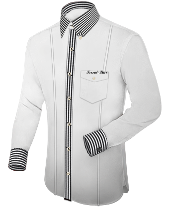 Grossiste Chemise Homme with Hidden Button