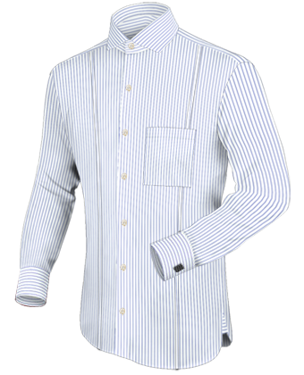 Chemise Italienne with Italian Collar 1 Button