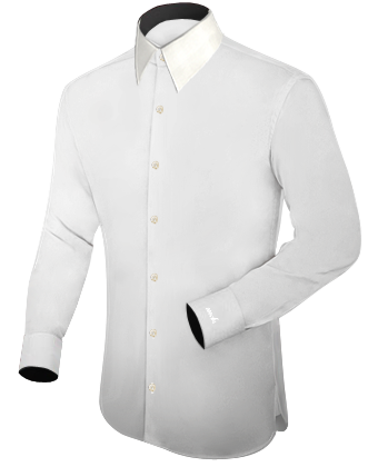 Chemise Homme Pas Cher with French Collar 1 Button