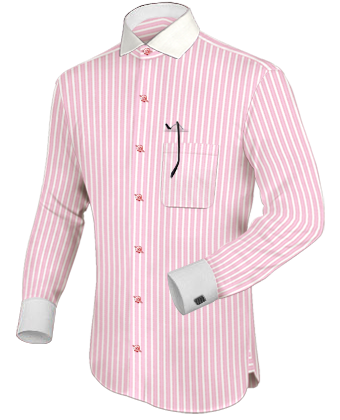 Chemise à�vendre with Italian Collar 1 Button