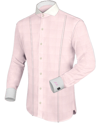 Chemise Manchette with Italian Collar 1 Button