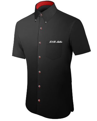 Vetement A Prix Discount with French Collar 1 Button