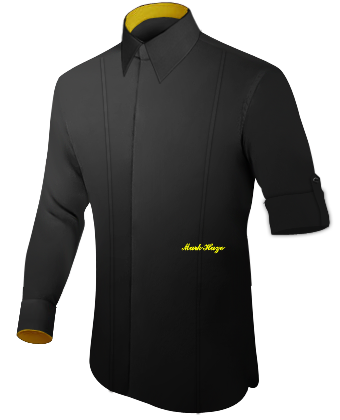 Vetement Pour Homme Fort with Cut Away 1 Button