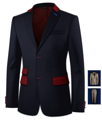 Faire Un Costume Sur Mesure with 2 Buttons, Single Breasted