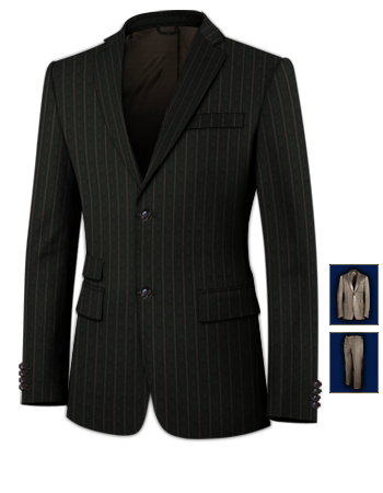 Costume Sur Mesure à La T�l� with 2 Buttons, Single Breasted