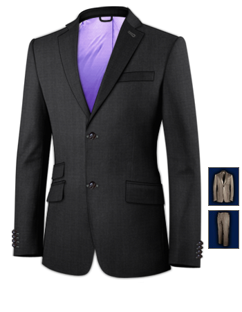 Taylor Costumes with 2 Buttons, Single Breasted