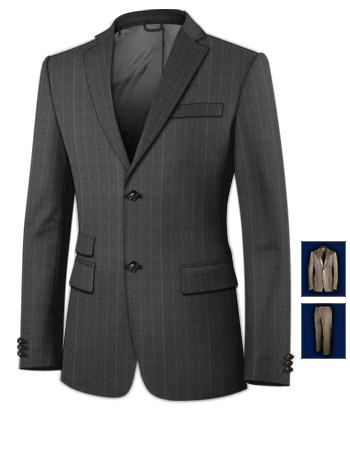 Costume Hommes 2011 with 2 Buttons, Single Breasted