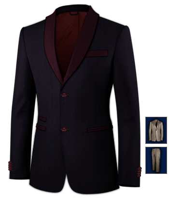 Costume Homme Lille with 2 Buttons, Single Breasted