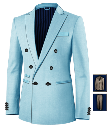 Site De Costume Homme with 6 Buttons, Double Breasted (1 To Close)