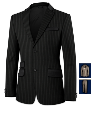 Costume Blanc Homme Pas Cher with 2 Buttons, Single Breasted
