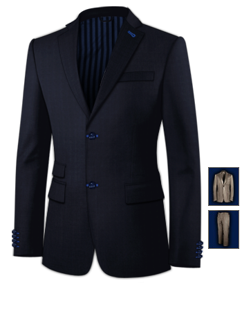 Costume Homme Pas Chere Montauban with 2 Buttons, Single Breasted