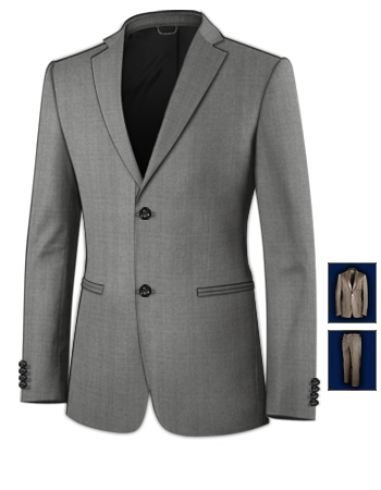 Tailor Costume with 2 Buttons, Single Breasted