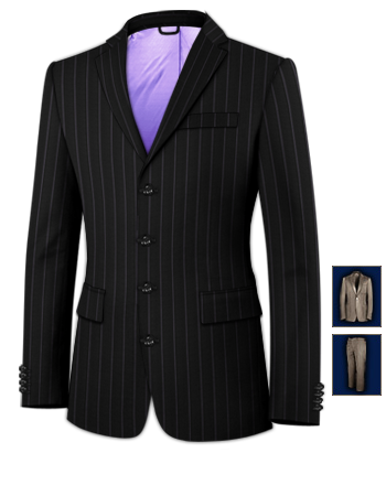 Costume Sur Mesure Angers with 4 Buttons, Single Breasted