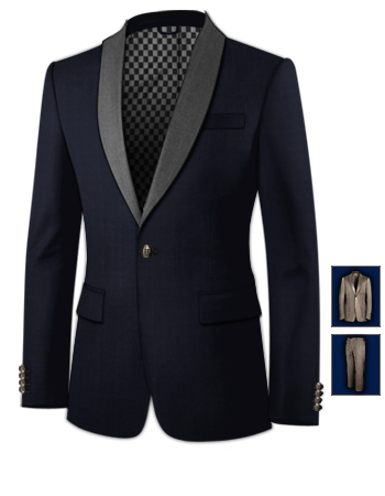 Vente Costume Agent 47 with 1 Button, Single Breasted
