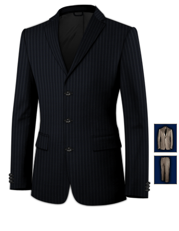 Meilleure Site De Costume Sur Mesure with 3 Buttons, Single Breasted