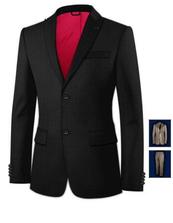 Costume Homme Castres with 2 Buttons, Single Breasted