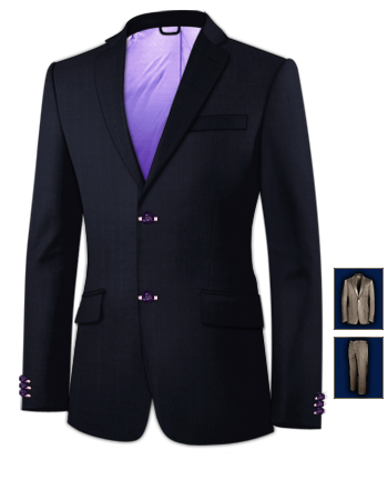 Costume Croupier with 2 Buttons, Single Breasted