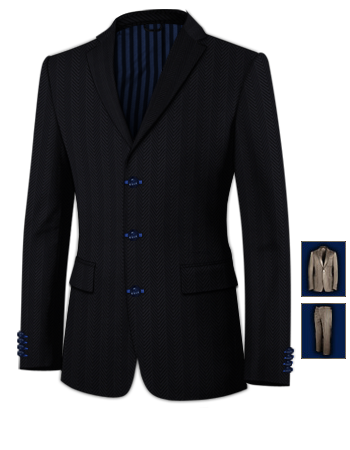 Faire Son Costume Sur Mesure with 3 Buttons, Single Breasted