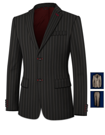 Le Costume with 2 Buttons, Single Breasted
